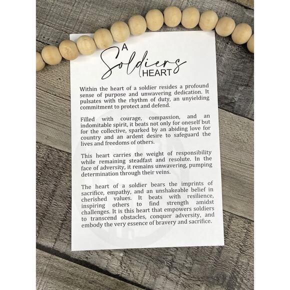 A Soldiers Heart Soldier Ornament - Picture 2 of 4